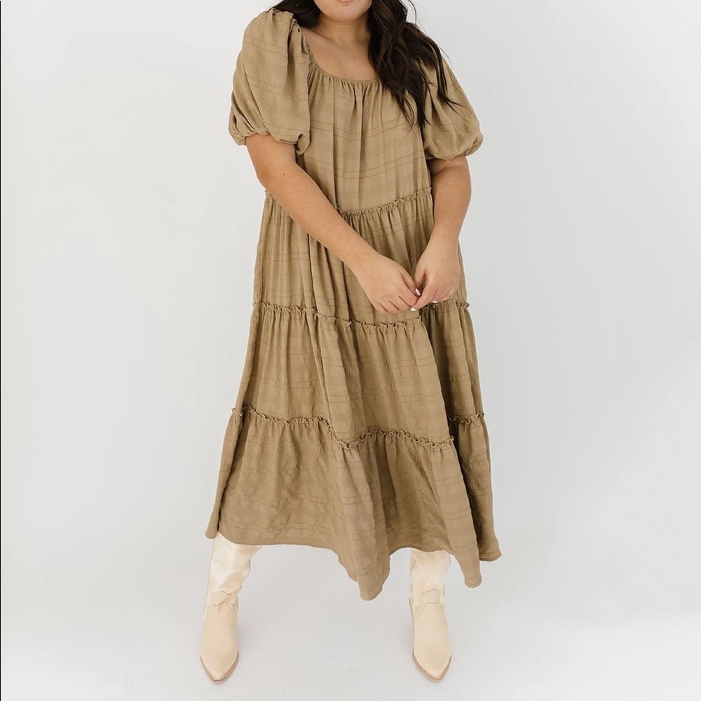 Shop Zoco Daymaker Dress // Taupe